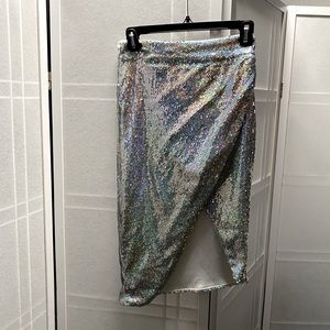 Sequin skirt